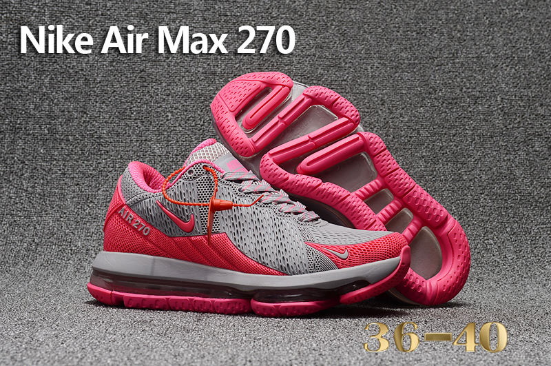 Women Nike Air Max Flair Grey Pink Shoes